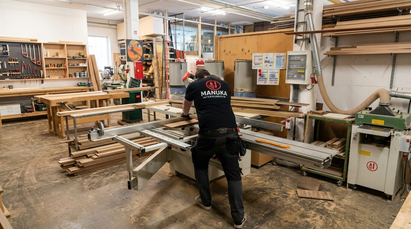 Manuka Interieurbouw werkplaats